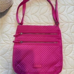 Vera Bradley Pink Quilted Crossbody Bag
